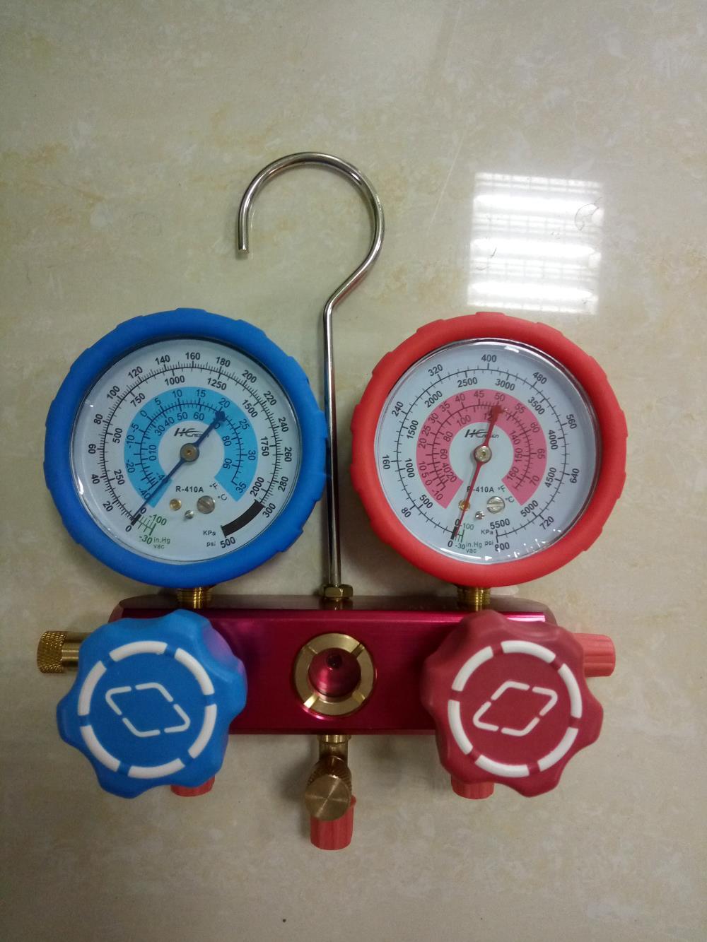 Aluminium Manifold Gauge Set / Valve with Gauge