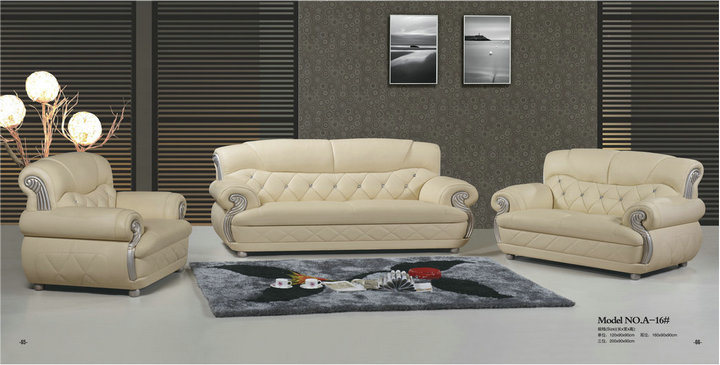 Dubai Hotel Furniture Modern Sectional Fabric Sofa (A16-05)