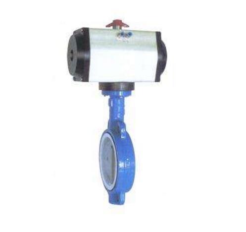 Giq Type Pneumatic High Vacuum Butterfly Valve