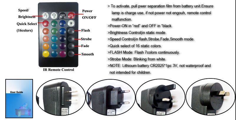 Rechargeable Cube Table and Chair for Party