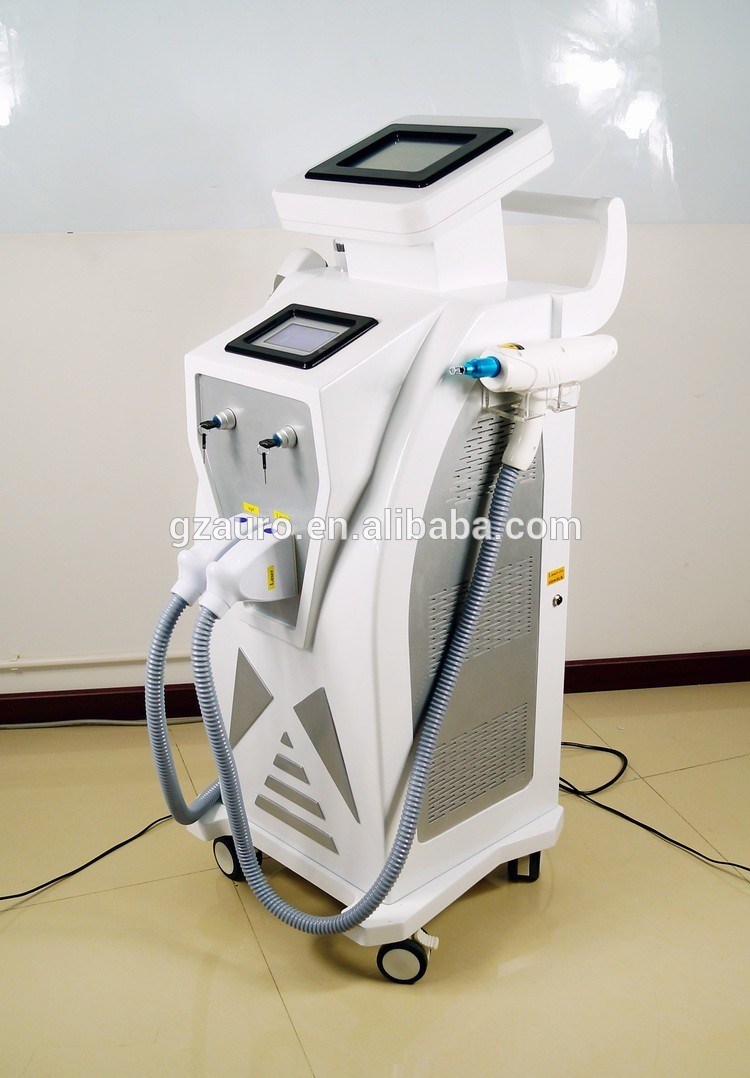 3 in 1 ND YAG Laser, Opt, RF Beauty Equipment