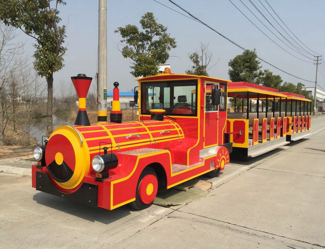 China Amusement Park New Rides Tourist Electric Train Dsw-E42