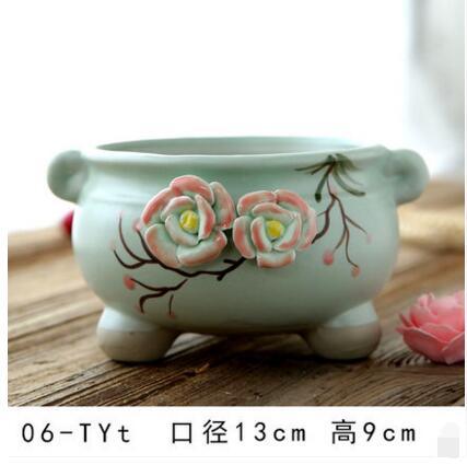 Home and Garden Decoration Glazed Ceramic Flower Pots for Sale