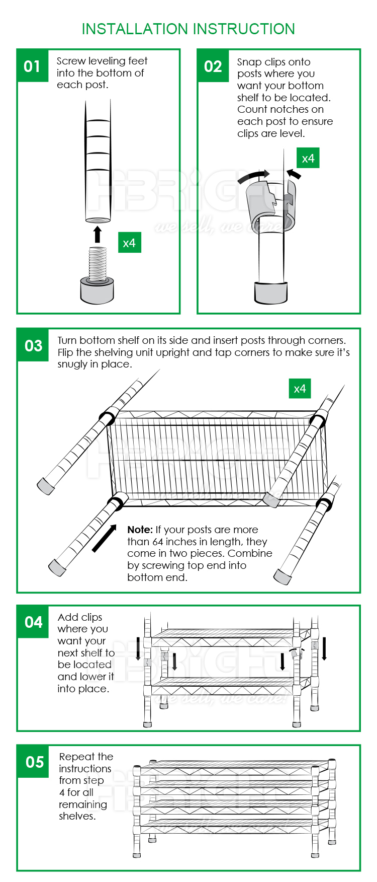 Chrome Plating Wire Storage Shelving Rack