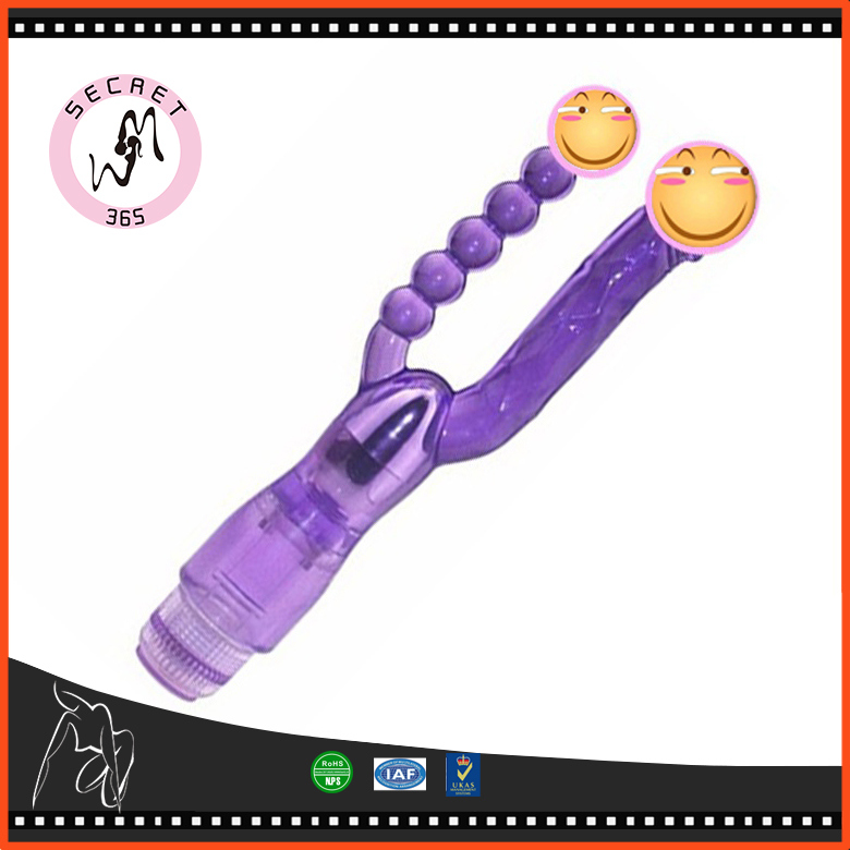 New Vibrating G-Spot Clitoral Dildo Vibrator Massager Female Vibe Sex Toys