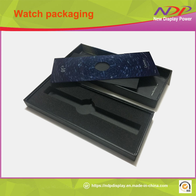 Custom-Made High Quality Casebound Cardboard Watch Box
