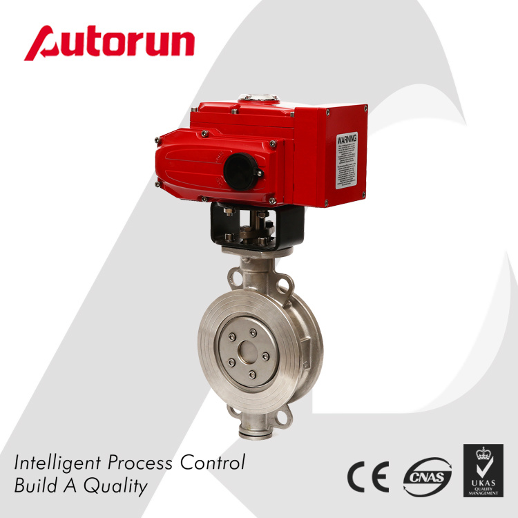 Explosion Proof Motorized Triple Eccentric Butterfly Valve