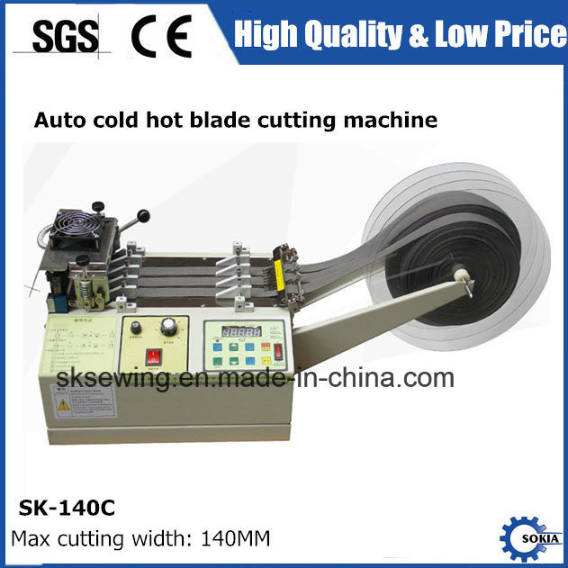 Polyester Nylon Ribbon Webbing Hot Cutting Machine for Manufacturer