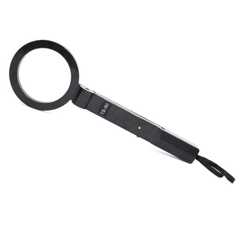 High Sensitivity Foldable Metal Detector Ts-80 Portable Handheld Metal Detector Airports Railway Stations Docks