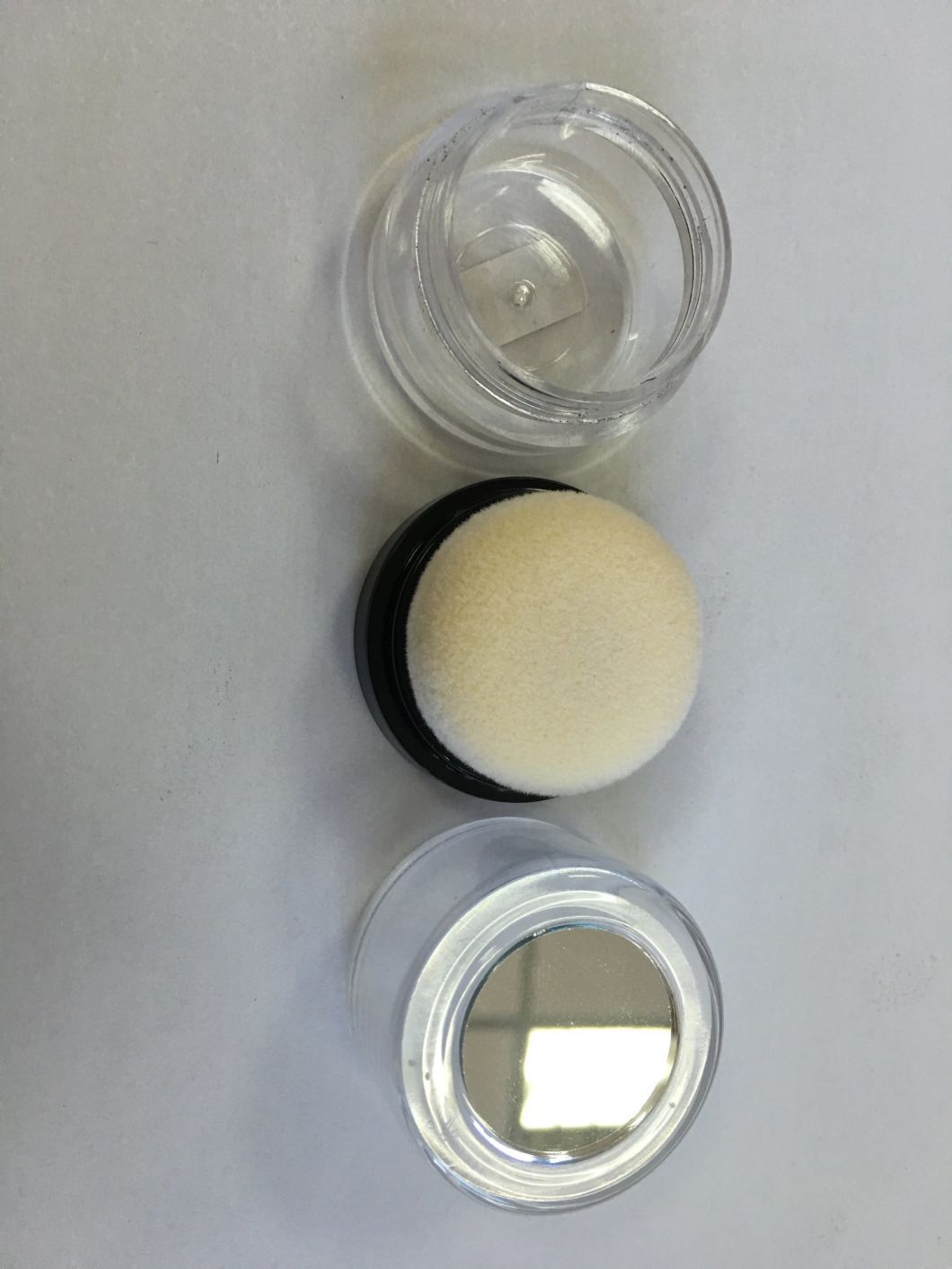 10ml Round Plastic Cosmetic Loose Powder Case