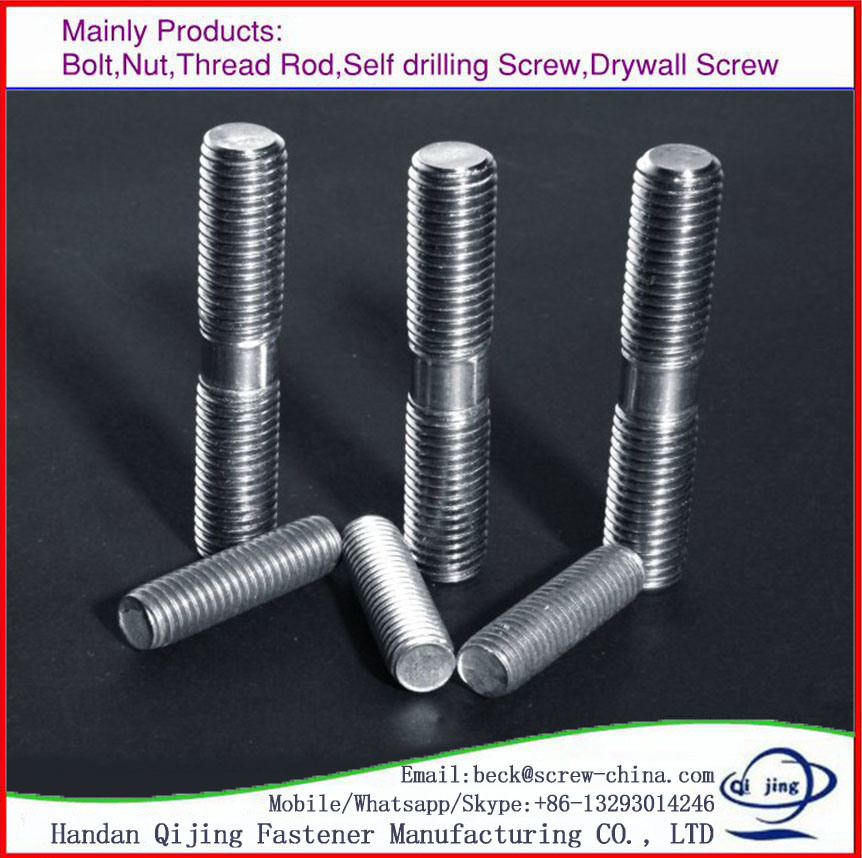 Galvanized Carbon Steel M6-M36 Stud Bolt/Double Head Bolt