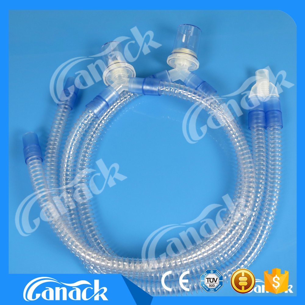 Disposable Medical Smoothbore EVA Ventilator Breathing Circuit