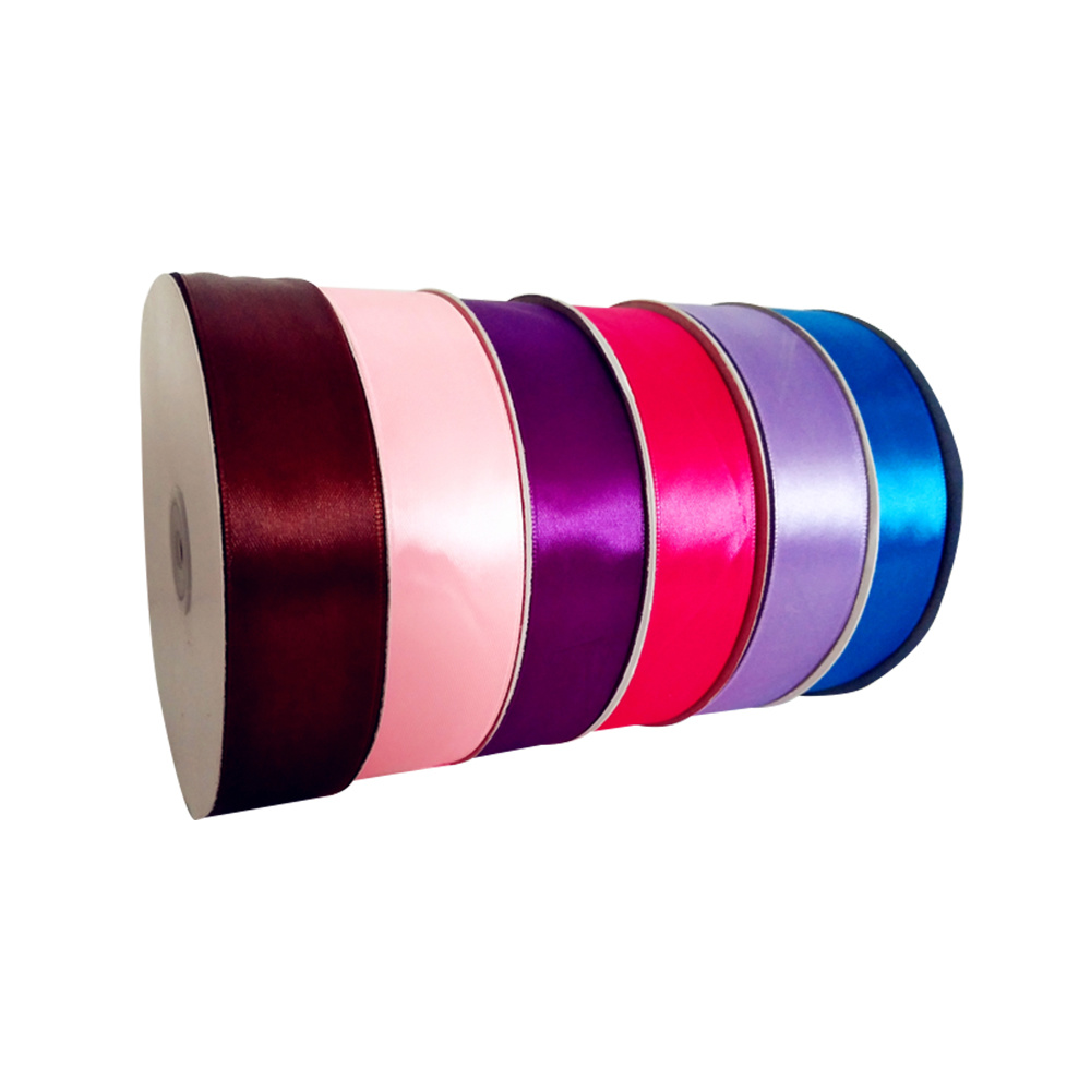 Customized Color Smooth Satin Ribbon for Gift Box Packing