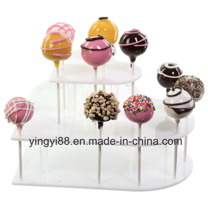 Best Selling Acrylic Heart Cake Pop Stand