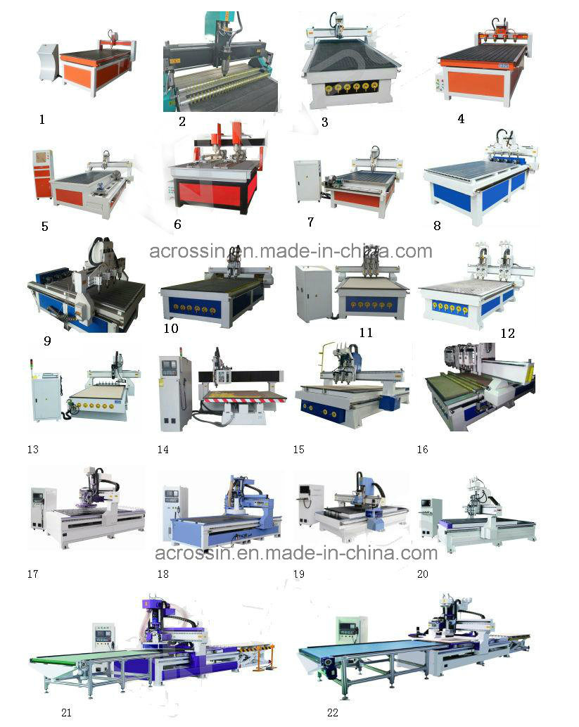 1325 Acrylic/Wood/MDF 3D CNC Machine for Engraving, Drilling, Milling Woodworking Furniture Door