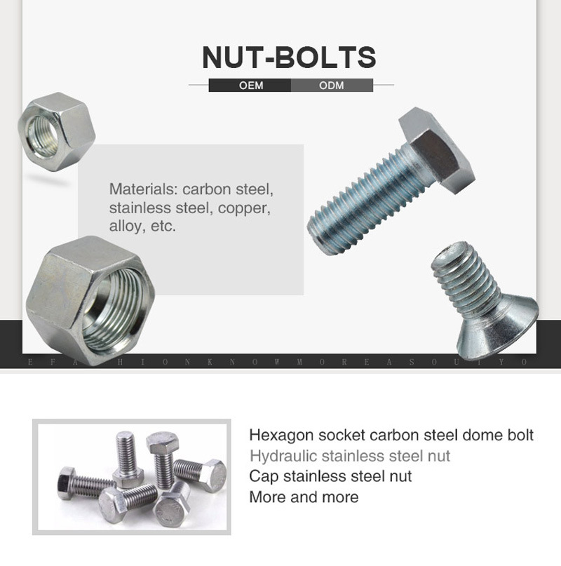 DIN6926 Flange Lock Nut with Carbon Steel Material