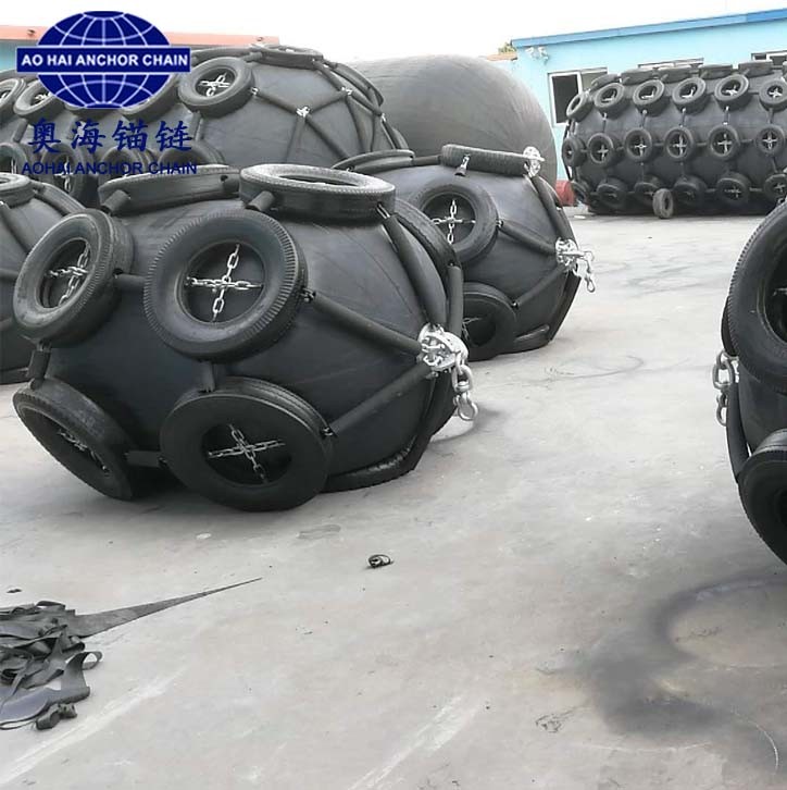 Dia. 2.5mxlength 5.5m Pneumatic Marine Rubber Fender