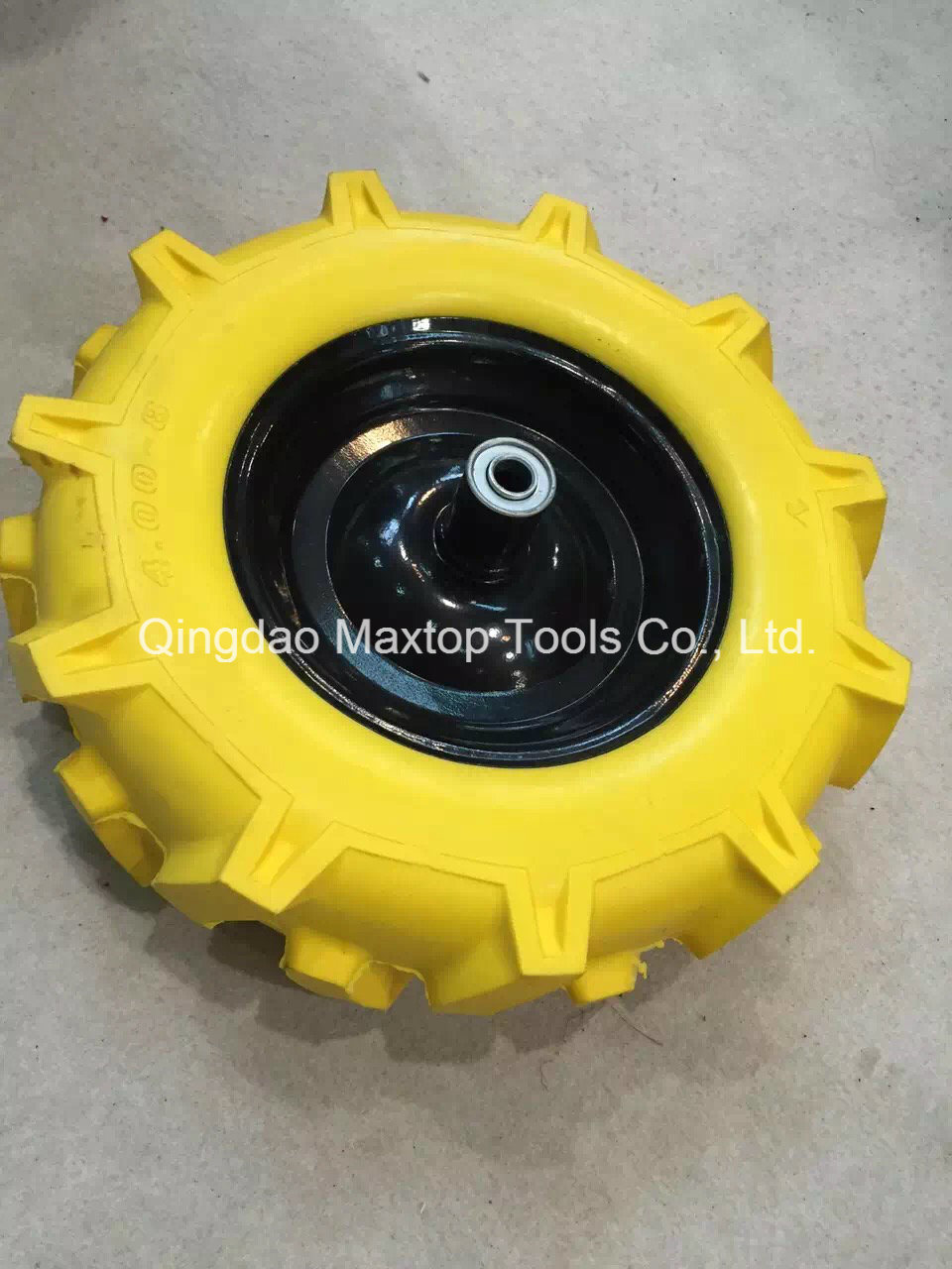 400-8 R1 Pattern Maxtop Solid PU Foam Wheel