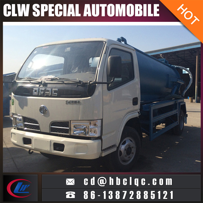 4000L Sewage Disposal Tank Truck Sewage Disposal Truck