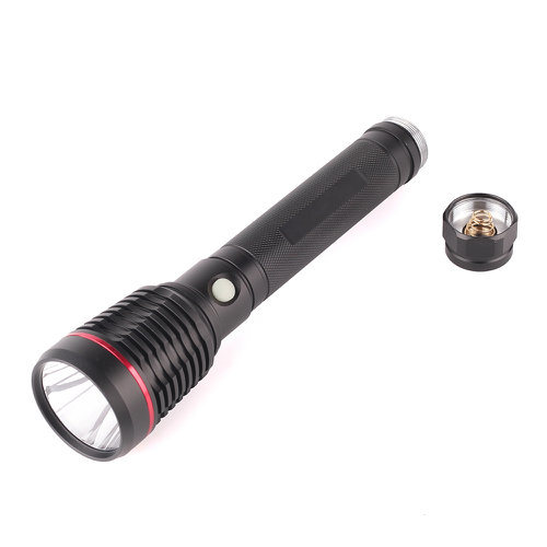 10W Aluminum LED Flashlight (11-1S1805 26650/18650)