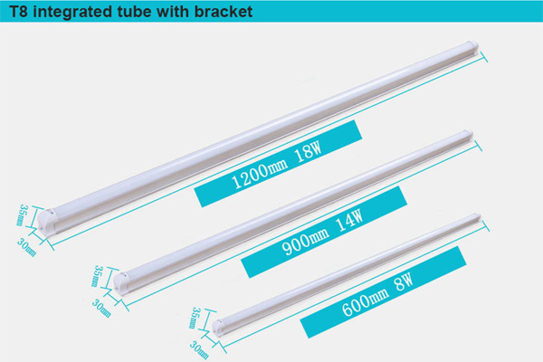 T8 20W LED Grow Tube Supplementary Lighting Lamps for Plant