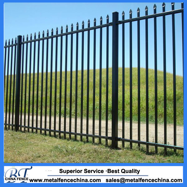 Standard Providence Black Aluminum Decorative Fence Panel