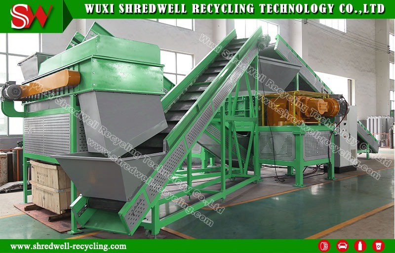 Double Shaft Crusher for Recycling Scrap Car/Iron/Steel/Aluminum