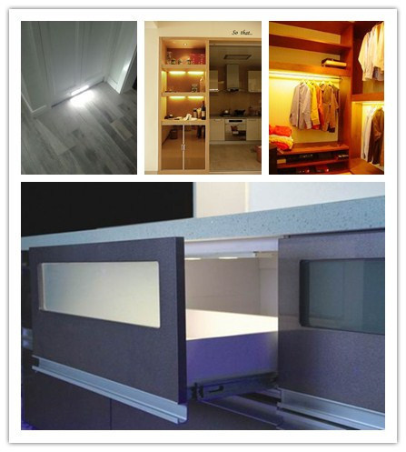 LED Cabinet Kitchen Stairs Night Batten Light with Sensor Function Factory Supply