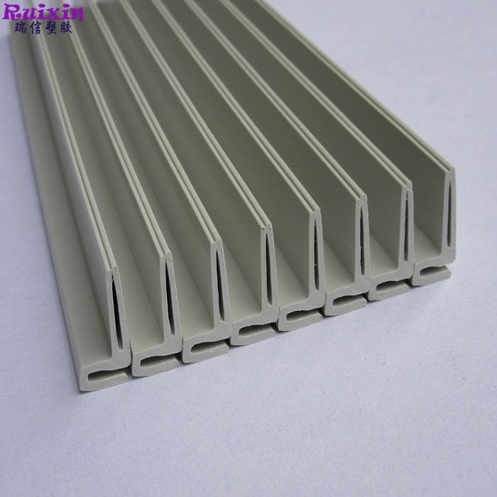 Light Green Hard PVC Clip Profile Plastic Extrusion Mould