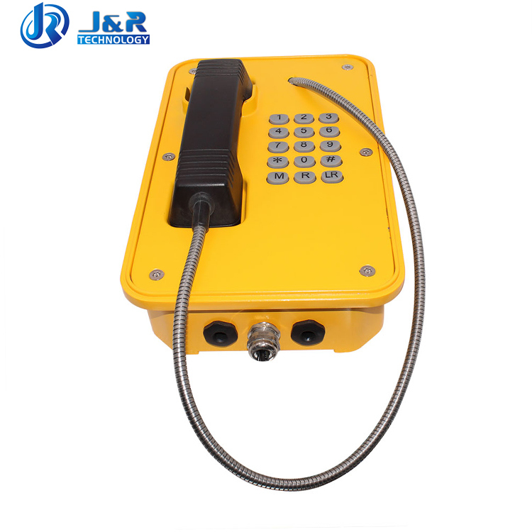 IP67 Waterproof Handset, Tunnel Marine Help Point, GSM Sos Telephone