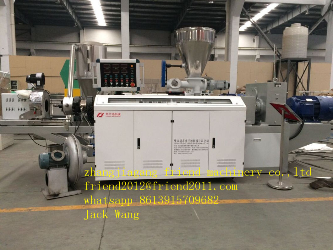 PVC Hot Cutting Plastic Granulation Machine with CE