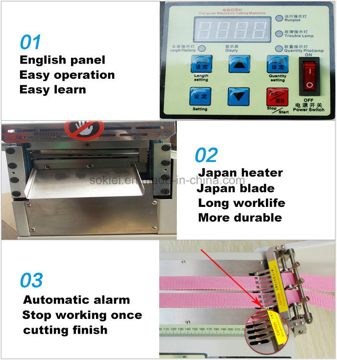 Full Automatic Computer Hot and Cold Tape Cutting Machine