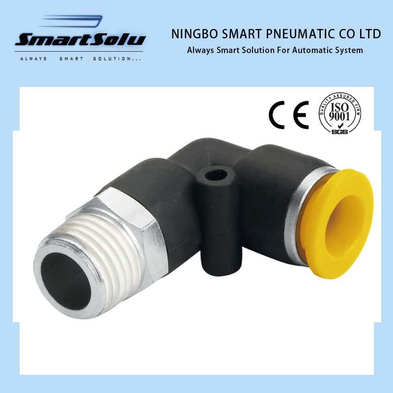 PC Pl Type Plastic Metal Pneumatic Fittings with 100% Tested