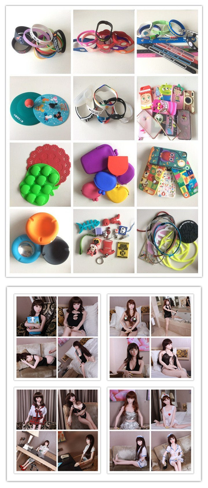 High Quality Multicolor 3D PVC Custom Silicone Keychain