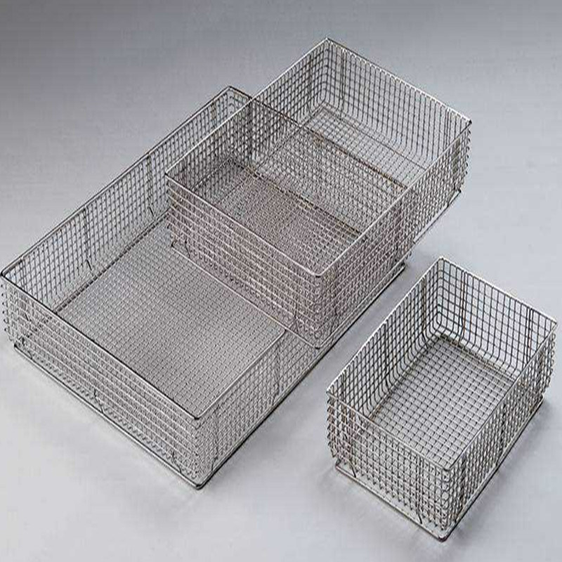 Stainless Wire Mesh Basket for Medical/Shopping Basket