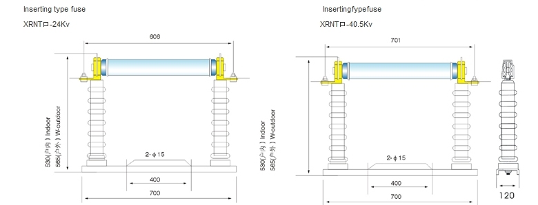 High Voltage Limit Current Fuse for Protection Transformer (Germany DIN Standard)