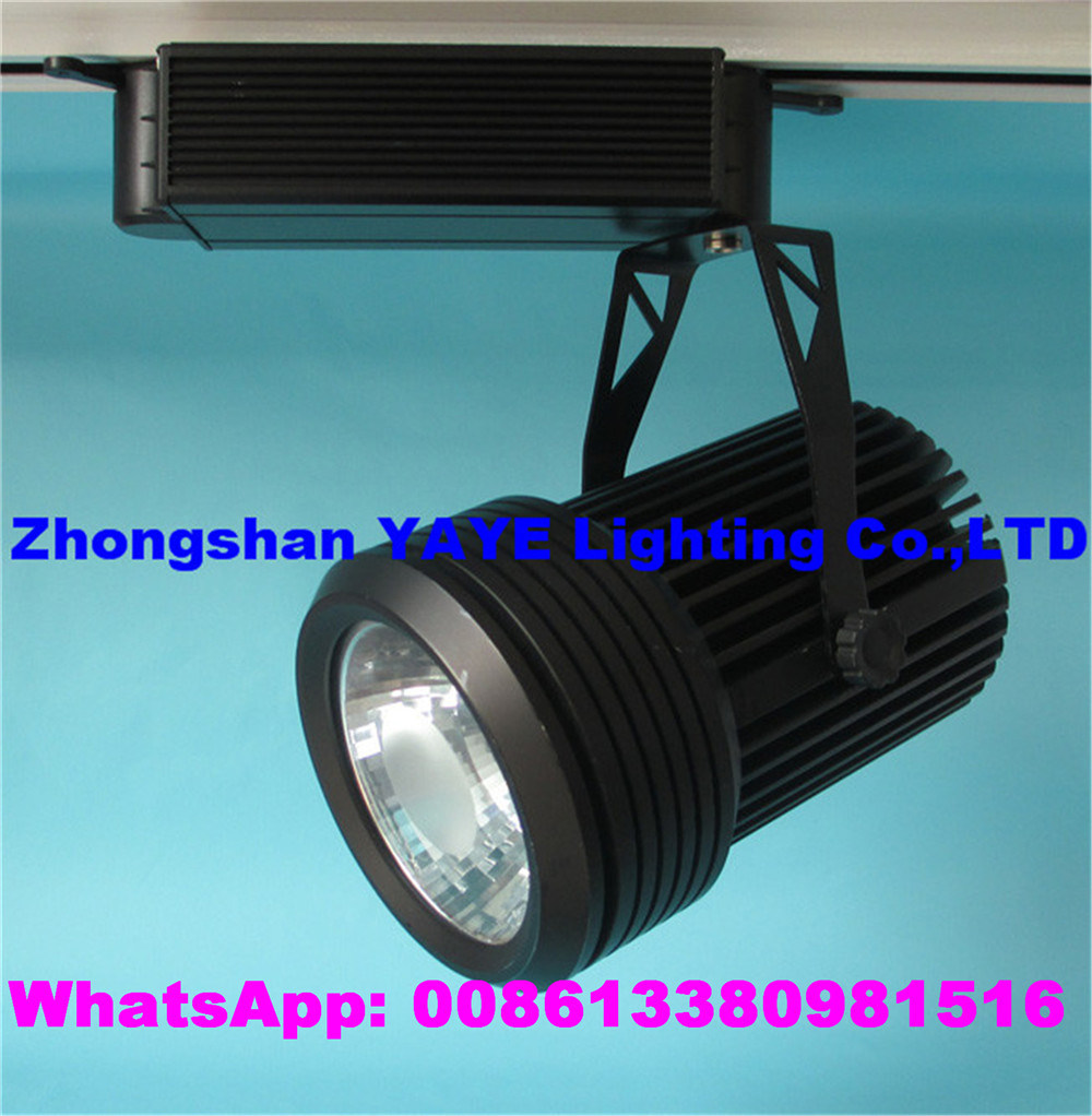 Yaye 18 Hot Sell Ce /RoHS Approved 2/3/4-Wires 10W/20W/30W/40W/50W COB LED Track Light Lamp / Track LED Light with 2/3 /5 Years Warranty