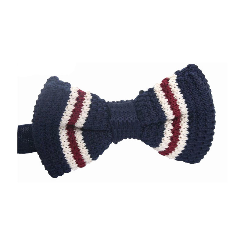 Wholesale Various Designs Cotton/Polyester Cheap Knitted Bow Tie for Men