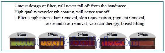 4 in 1 Hair Removal Skin Rejuvenation IPL Beauty Machine Ce