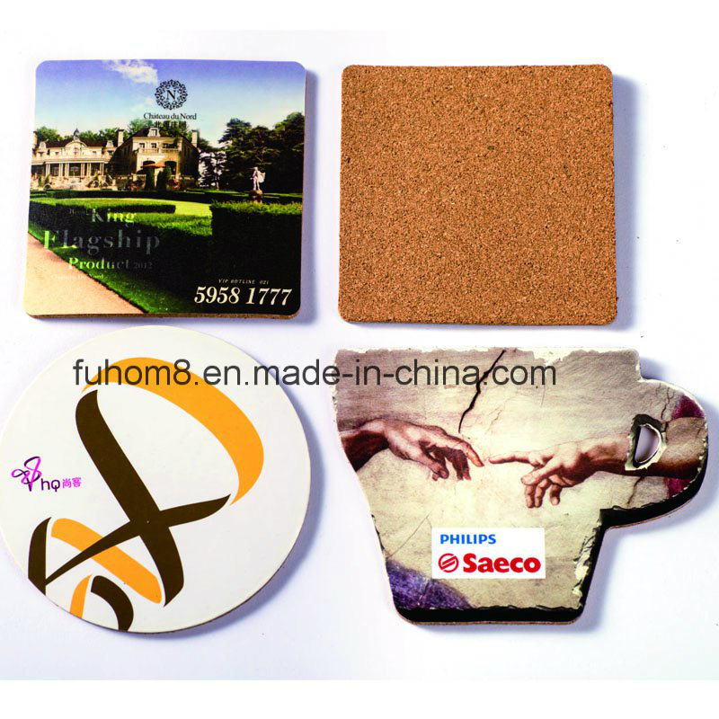 OEM Cheap Beer Coasters, Promotional Absorbent Paper Cup Mat