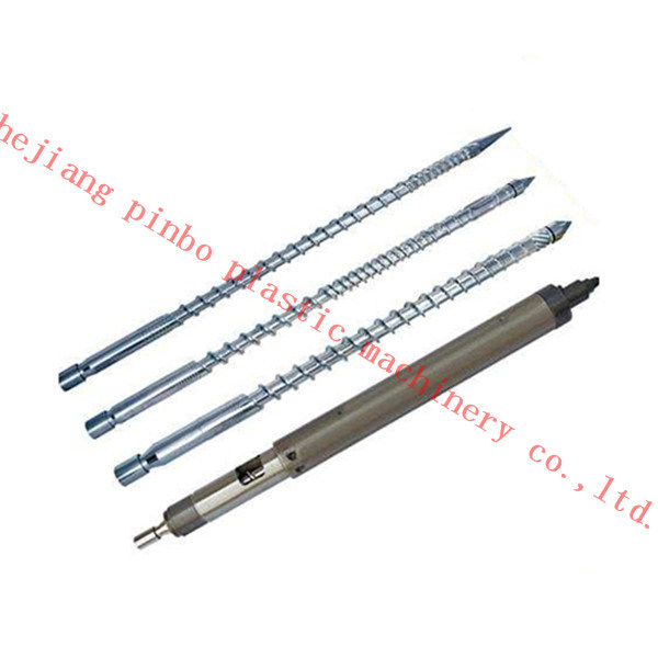 Electroplated Hard-Chrome Finish Screw Barrel and Screw Barrel for Injection