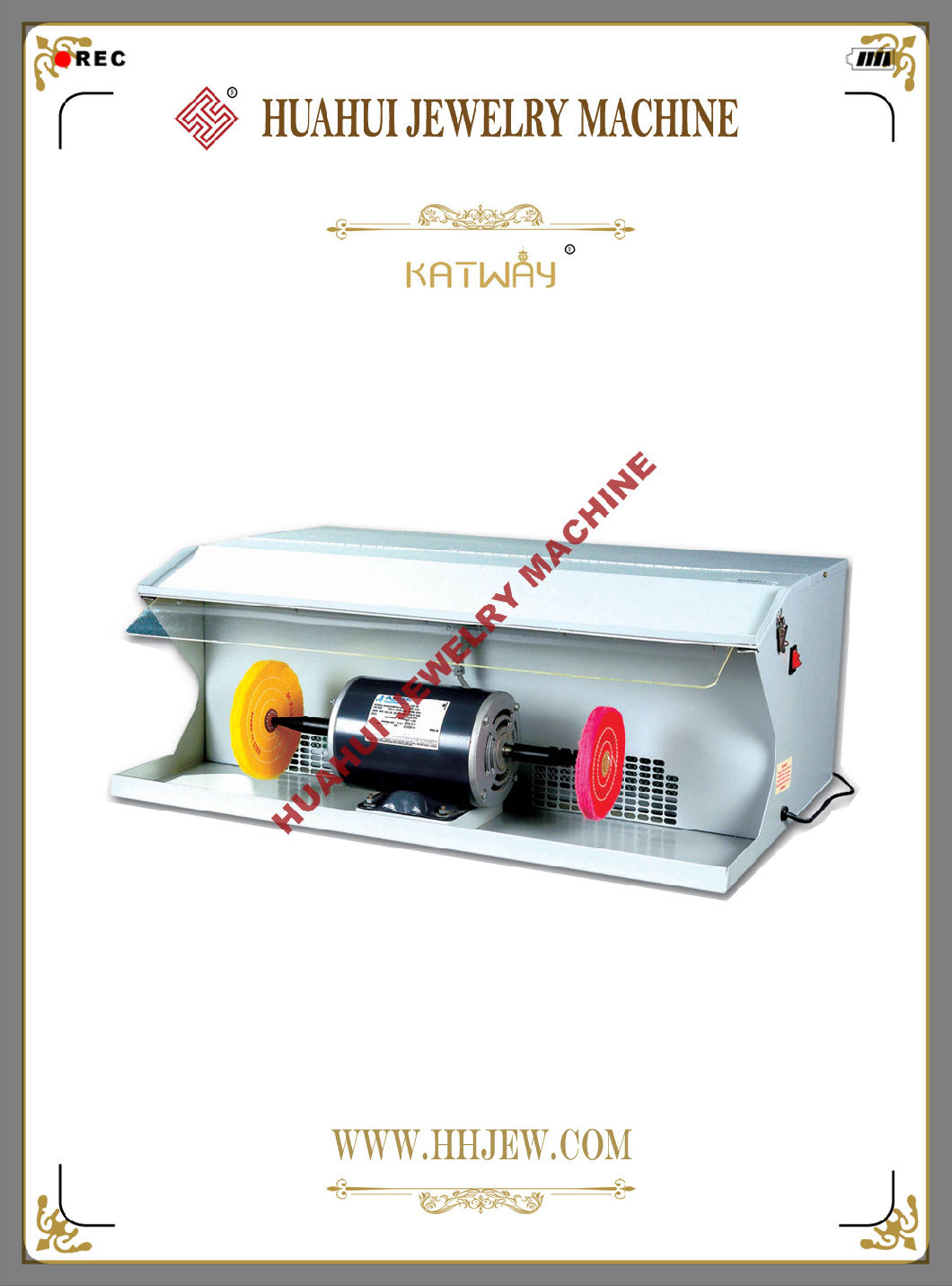 Jewelry Polishing Machine with Dust Collector Jewelry Making Tools Bench Grinder, Huahui Jewelry Machine & Jewelry Making Tools & Goldsmith Equipment