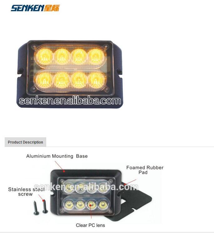 High Power ECE R65 Approved LED Car Warning Light