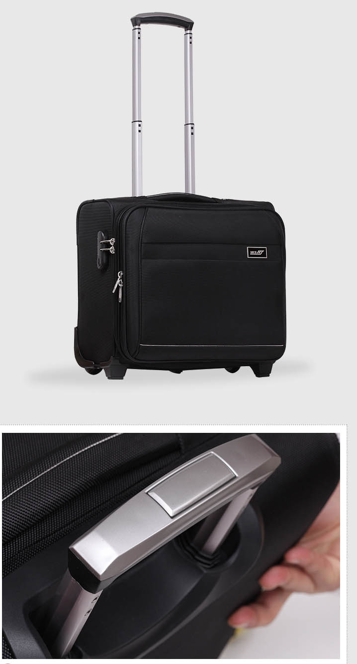 Wheeled Trolley Boarding Laptop Business Luggage Travel Bag Case (CY6826)