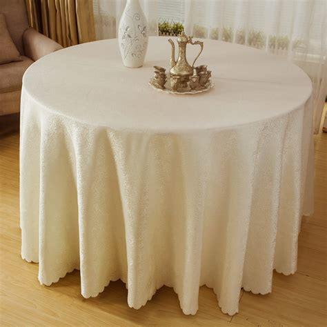 Polyester Quality Jacquard Polyester Fabric Table Cloth (JRD659)