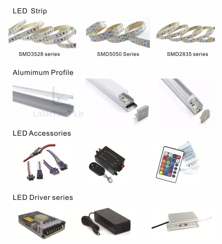 Flexible LED Strip SMD5050 60LEDs Light Waterproof LED Strips Light