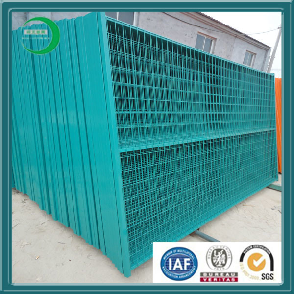 Temporary Construction Fence---PVC Coated