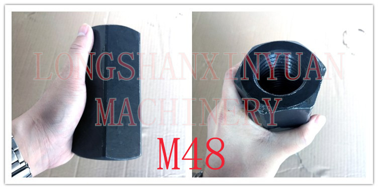 M30 Deluxe Steel High Hardness DIN6334 Coupling Nut