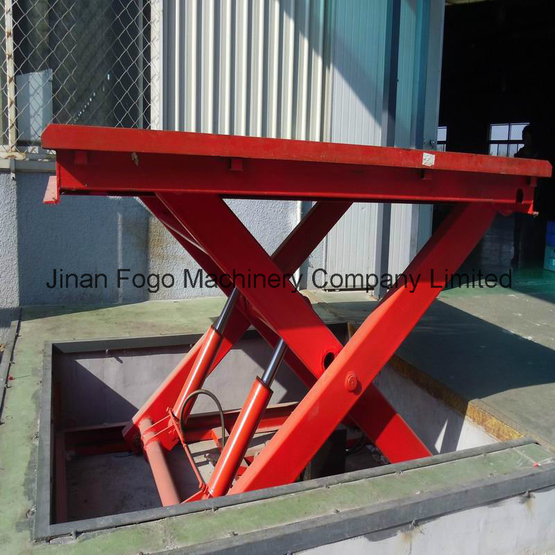 Heavy Duty Stationary Scissor Lift / Construction Machinery