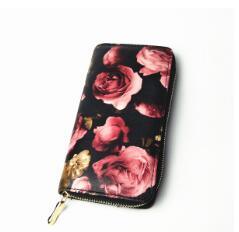 Vegan Leather Women PU Clutch Wallet